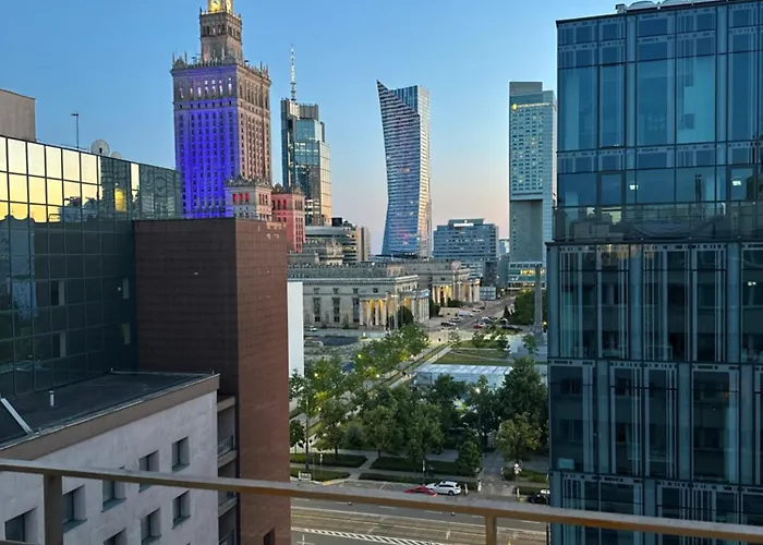 شقة Palace Of Culture Skyline *