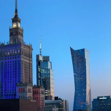 아파트 Palace Of Culture Skyline 바르샤바